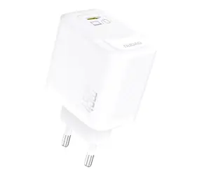 Dudao A28C síťová nabíječka s kabelem bílá / USB-C / 45W