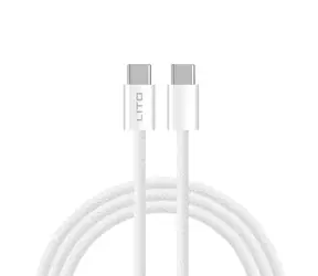 Spigen ACA11102 USB-C na USB-C 100W kabel 1.2m bílá