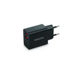 Philips Síťová dualní nabíječka s Power Delivery 20W / 1x USB-C (F) + 1x USB-A (F)