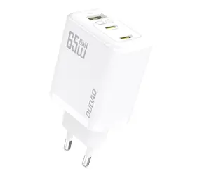 Dudao A29 síťová nabíječka bílá / 2x USB-C / USB-A / 65W