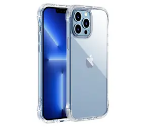 Joyroom JR-BP956 Defender Series Zadní Kryt s háčky a stojánkem pro Apple iPhone 13 Pro Max čirá