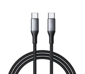 Joyroom S-A28 Flash Series Nabíjecí kabel USB-C (M) - USB-C (M) 60W 1m černá