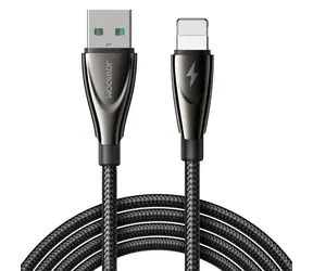 Joyroom Pioneer Series SA31-AL3 Nabíjecí kabel USB-A (M) - Lightning (M) 3A 1.2m černá