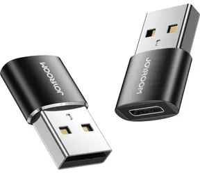 Joyroom S-H152 USB-A (M) - USB-C (F) Adaptér černá 2ks