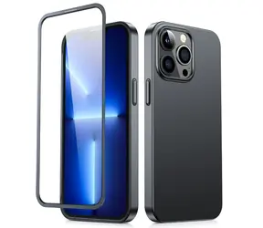 Joyroom JR-BP928 Zadní Kryt pro Apple iPhone 13 Pro Max + ochranné sklo černá