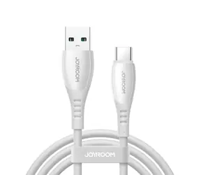Joyroom S-A59 Vibrant Series Nabíjecí kabel USB-A (M) - USB-C (M) 3A 1.2m bílá