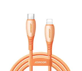 Joyroom S-A59 Vibrant Series Nabíjecí kabel USB-C (M) - Lightning (M) 30W 1.2m oranžová