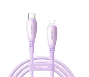 Joyroom S-A59 Vibrant Series Nabíjecí kabel USB-C (M) - Lightning (M) 30W 1.2m fialová