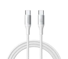 Joyroom S-A28 Flash Series Nabíjecí kabel USB-C (M) - USB-C (M) 60W 2m bílá