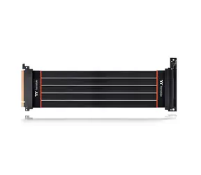 Rozbaleno - THERMALTAKE TT Premium PCI-E 4.0 Extender 90° 300mm černá / Prodlužovací kabel PCI-E x16 / rozbaleno