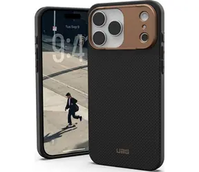 UAG Fibr Armr MagSafe kryt iPhone 17 Pro Max kevlar černo-bronzová