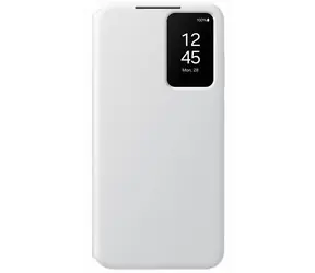 Rozbaleno - Samsung Smart View Wallet Case Galaxy S24+ bílá / rozbaleno