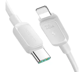 Joyroom Multi-Color Series A14 Nabíjecí kabel USB-C (M) - Lightning (M) 20W 1.2m bílá