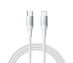 Joyroom S-A28 Flash Series Nabíjecí kabel USB-C (M) - Lightning (M) 30W 2m bílá