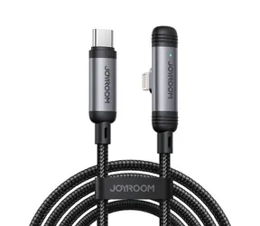Joyroom S-A56 EnjoyX Series 90° Nabíjecí kabel USB-C (M) - Lightning (M) 30W 1.2m černá