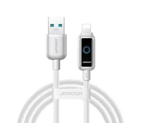 Joyroom S-A55 StarFlight Nabíjecí kabel USB-A (M) - Lightning (M) 3A 1.2m bílá