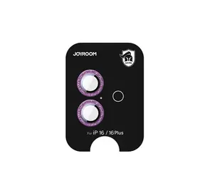 Joyroom JR-MSF0302 Ochranné sklo pro fotoaparát pro Apple iPhone 16/16 Plus růžová