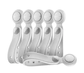 Joyroom JR-ZS422 organizér kabelů / 6ks / bílá 