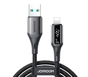 Joyroom S-A60 StarTalk Nabíjecí kabel USB-A (M) - Lightning (M) 3A 1.2m černá
