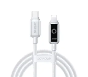 Joyroom S-A55 StarFlight Nabíjecí kabel USB-C (M) - Lightning (M) 30W 1.2m bílá