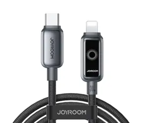 Joyroom S-A55 StarFlight Nabíjecí kabel USB-C (M) - Lightning (M) 30W 1.2m černá