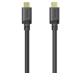 Hama 202008 Kabel USB-A (M) - USB-C (M) 0.75m 240W černá