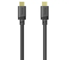 Hama 202009 Kabel USB-A (M) - USB-C (M) 1.5m 240W černá