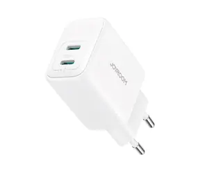 Joyroom JR-TCF12 Síťová nabíječka bílá / 2x USB-C / 20W 