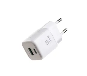 Joyroom JR-TG7 Síťová nabíječka bílá / 1x USB-C + 1x USB-A / 33W 