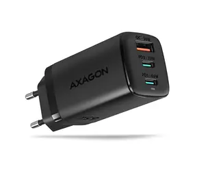 Rozbaleno - AXAGON ACU-DPQ65 napájecí adaptér / 65W / 3x port (USB + dual USB-C) / PD3.0 / rozbaleno