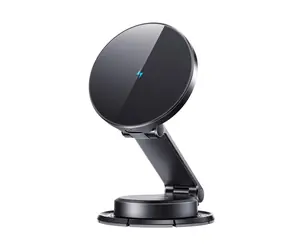 Joyroom JR-ZS408 černá / bezdrátová magnetická nabíječka do auta / 15W / na palubní desku