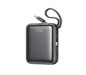 Joyroom JR-PBF27 černá / Powerbanka / 10000mAh / 22.5W / 1x USB-C / 1x Lightning + 1 USB-C kabel