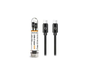 Aligator Datový kabel TUBA / 65W / USB-C/USB-C 1m černý