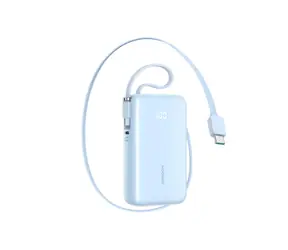 Joyroom JR-PR2L modrá / Powerbanka / 10000mAh / 35W / 1x USB-C / 2 kabely USB-C 