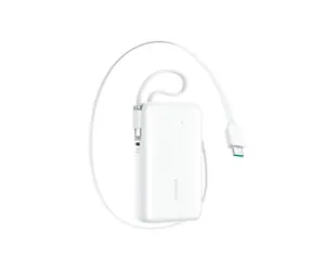 Joyroom JR-PR2L bílá / Powerbanka / 10000mAh / 35W / 1x USB-C / 1x USB-C & 1x Lightning kabel