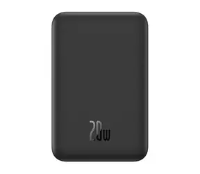 Rozbaleno - Baseus P10022107113-00 černá / Powerbanka / 5000mAh / USB-C / MagSafe / 20W / rozbaleno