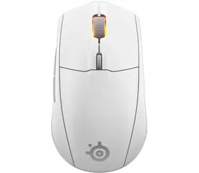 SteelSeries Rival 3 gen 2 bílá / Bezdrátová herní myš / optická / 18000DPI / USB-A / BT / 6 tlačítek