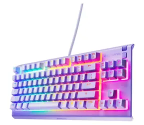 SteelSeries Apex 3 TKL fialová / Herní klávesnice / RGB podsvícení / US layout