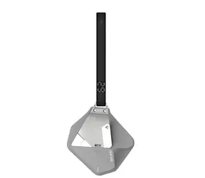 Aulumu A29 Geometric Lock & Lanyard pouzdro na AirPods 4, Gray