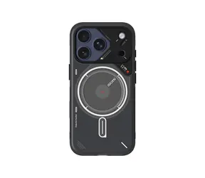Aulumu A17 TPU ochranný kryt pro Iphone 17 Pro Max, Translucent Gray