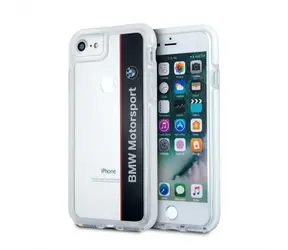 BMW Zadní kryt Motorcase pro iPhone 7 / 8 / SE 2020 / SE 2022 / transparentní černá
