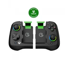 Gamesir X4a černo-zelená / Herní ovladač s držákem na telefon / USB-C / BT / Android