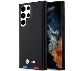 BMW Zadní kryt s tříbarevnou pečetí pro Samsung Galaxy s23 Ultra černá