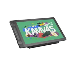 Huion Kamvas 16 GEN 3 GS1563 černá / Grafický tablet / 350 x 197 mm / 5080 LPI / 16384 úrovní tlaku / USB-C