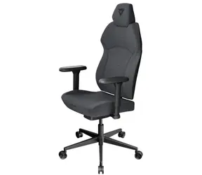 ThunderX3 SOLO 360 - Loft Air tmavě šedá / herní židle / ergonomická / pojezdová kolečka / nosnost 125 kg 