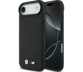 BMW Zadní kryt prošívaný s logem MagSafe pro iPhone Air černá