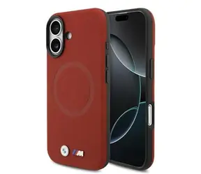 BMW Zadní kryt kovový s logem MagSafe pro iPhone 17 červená