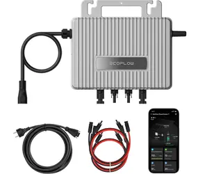 Rozbaleno - EcoFlow STREAM / Mikroinvertor / pro fotovoltaické panely / bez PV a AC kabelu / rozbaleno
