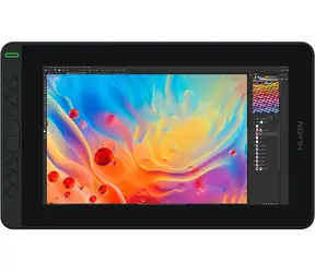 Rozbaleno - Huion Kamvas 12 černá / Grafický tablet / 11.6" displej / 256 x 144 mm / 8192 úrovní tlaku / USB-C  / rozbaleno