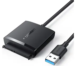 Rozbaleno - UGREEN CM257 Adaptér pro SATA disk 2.5" & 3.5" / USB 3.0 / rozbaleno